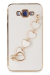 Mey İthalat®  Samsung Galaxy J7 Kılıf Esila Silikon - Beyaz