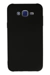 Mey İthalat®  Samsung Galaxy J7 Kılıf Nano içi Kadife Silikon - Siyah