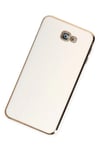 Mey İthalat®  Samsung Galaxy J7 Prime Kılıf Volet Silikon - Beyaz
