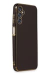 Mey İthalat®  Samsung Galaxy M14 5G Kılıf Volet Silikon - Siyah