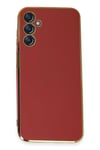 Mey İthalat®  Samsung Galaxy M14 5G Kılıf Volet Silikon - Kırmızı