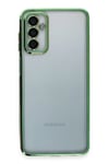 Mey İthalat®  Samsung Galaxy M23 Kılıf  Lensli Silikon - Yeşil