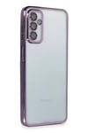 Mey İthalat®  Samsung Galaxy M23 Kılıf  Lensli Silikon - Mor