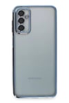 Mey İthalat®  Samsung Galaxy M23 Kılıf  Lensli Silikon - Açık Mavi