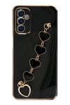 Mey İthalat®  Samsung Galaxy M23 Kılıf Esila Silikon - Siyah
