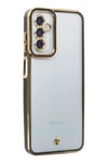 Mey İthalat®  Samsung Galaxy M23 Kılıf Liva Lens Silikon - Siyah