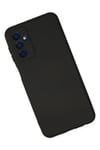 Mey İthalat®  Samsung Galaxy M23 Kılıf Nano içi Kadife Silikon - Siyah