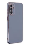 Mey İthalat®  Samsung Galaxy M23 Kılıf Volet Silikon - Mavi