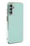 Mey İthalat®  Samsung Galaxy M23 Kılıf Volet Silikon - Açık Yeşil