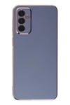 Mey İthalat®  Samsung Galaxy M23 Kılıf Volet Silikon - Mavi
