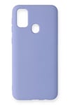 Mey İthalat®  Samsung Galaxy M31 Kılıf Nano içi Kadife Silikon - Lila