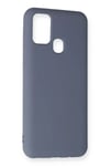 Mey İthalat®  Samsung Galaxy M31 Kılıf Nano içi Kadife Silikon - Gri
