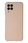 Mey İthalat®  Samsung Galaxy M33 Kılıf Nano içi Kadife Silikon - Pudra