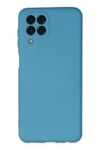 Mey İthalat®  Samsung Galaxy M33 Kılıf Nano içi Kadife Silikon - Mavi