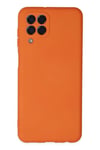 Mey İthalat®  Samsung Galaxy M33 Kılıf Nano içi Kadife Silikon - Turuncu
