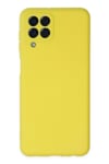 Mey İthalat®  Samsung Galaxy M33 Kılıf Nano içi Kadife Silikon - Sarı