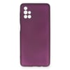 Mey İthalat®  Samsung Galaxy M51 Kılıf First Silikon - Mürdüm