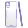 Mey İthalat®  Samsung Galaxy M51 Kılıf Platin Silikon - Lila