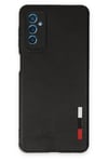 Mey İthalat®  Samsung Galaxy M52 5G Kılıf Loop Deri Silikon - Siyah