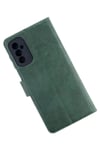 Mey İthalat®  Samsung Galaxy M52 5G Kılıf Trend S Plus Kapaklı Kılıf - Yeşil