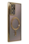 Mey İthalat®  Samsung Galaxy Note 20 Ultra Kılıf Kross Magneticsafe Kapak - Gold