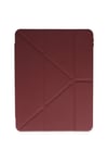 Mey İthalat®  Samsung Galaxy P610 Tab S6 Lite 10.4 Kılıf Kalemlikli Mars Tablet Kılıfı - Mürdüm