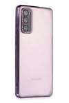 Mey İthalat®  Samsung Galaxy S20 FE Kılıf  Lensli Silikon - Mor