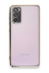 Mey İthalat®  Samsung Galaxy S20 FE Kılıf  Lensli Silikon - Gold