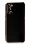 Mey İthalat®  Samsung Galaxy S20 Kılıf Volet Silikon - Siyah