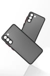 Mey İthalat®  Samsung Galaxy S21 FE Kılıf Montreal Silikon Kapak - Siyah