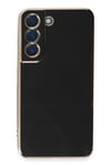 Mey İthalat®  Samsung Galaxy S21 Kılıf Volet Silikon - Siyah