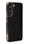 Mey İthalat®  Samsung Galaxy S21 Kılıf Volet Silikon - Siyah