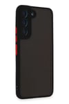 Mey İthalat®  Samsung Galaxy S22 Kılıf Montreal Silikon Kapak - Siyah