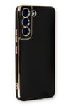 Mey İthalat®  Samsung Galaxy S22 Plus Kılıf Volet Silikon - Siyah