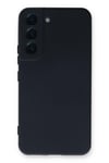 Mey İthalat®  Samsung Galaxy S22 Plus Kılıf Nano içi Kadife Silikon - Lacivert