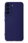 Mey İthalat®  Samsung Galaxy S22 Plus Kılıf Nano içi Kadife Silikon - Mor
