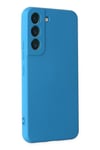 Mey İthalat®  Samsung Galaxy S22 Plus Kılıf Nano içi Kadife Silikon - Mavi