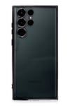 Mey İthalat®  Samsung Galaxy S22 Ultra Kılıf  Lensli Silikon - Siyah