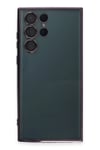Mey İthalat®  Samsung Galaxy S22 Ultra Kılıf  Lensli Silikon - Mor