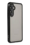 Mey İthalat®  Samsung Galaxy S23 FE Kılıf  Lensli Silikon - Siyah