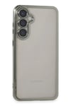 Mey İthalat®  Samsung Galaxy S23 FE Kılıf  Lensli Silikon - Gümüş