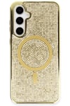 Mey İthalat®  Samsung Galaxy S23 Kılıf Helen Magsafe Kapak - Gold