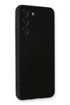 Mey İthalat®  Samsung Galaxy S23 Kılıf Nano içi Kadife Silikon - Siyah