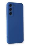 Mey İthalat®  Samsung Galaxy S23 Kılıf Nano içi Kadife Silikon - Mavi