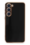 Mey İthalat®  Samsung Galaxy S23 Kılıf Volet Silikon - Siyah