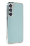 Mey İthalat®  Samsung Galaxy S23 Kılıf Volet Silikon - Açık Yeşil