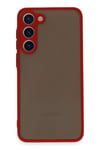 Mey İthalat®  Samsung Galaxy S23 Plus Kılıf Montreal Silikon Kapak - Kırmızı