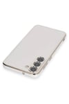 Mey İthalat®  Samsung Galaxy S23 Plus Kılıf Volet Silikon - Beyaz