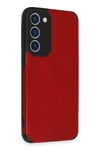Mey İthalat®  Samsung Galaxy S23 Plus Kılıf Loop Deri Silikon - Kırmızı