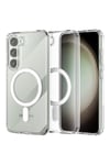Mey İthalat®  Samsung Galaxy S23 Plus Kılıf Magneticsafe Şeffaf Silikon - Şeffaf